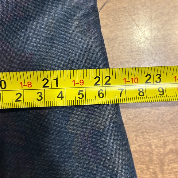 Vintage London Fog Floral Trench Coat Size 10 Whimsigoth Dark Academia Long - Picture 12 of 17